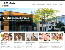 Tablet Screenshot of bbs-haste.de
